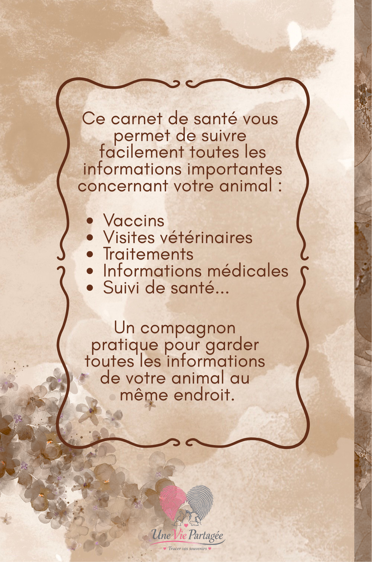 Mon Carnet de Santé : suivi complet pour mon chien