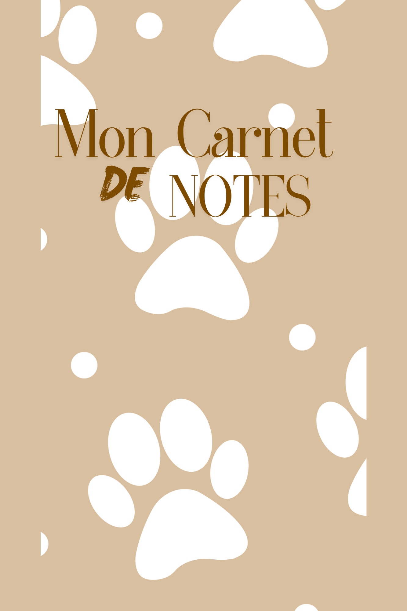 Mon Carnet de Notes "BULL TERRIER" : mes idées commencent ici...