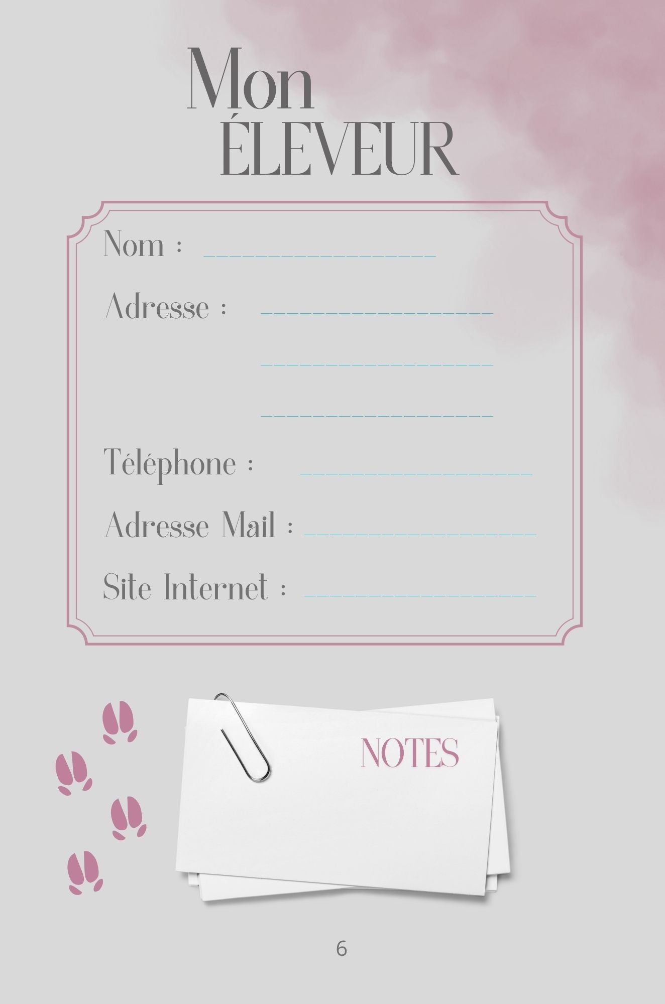 Mon Carnet de Santé : suivi complet pour mon mini-cochon