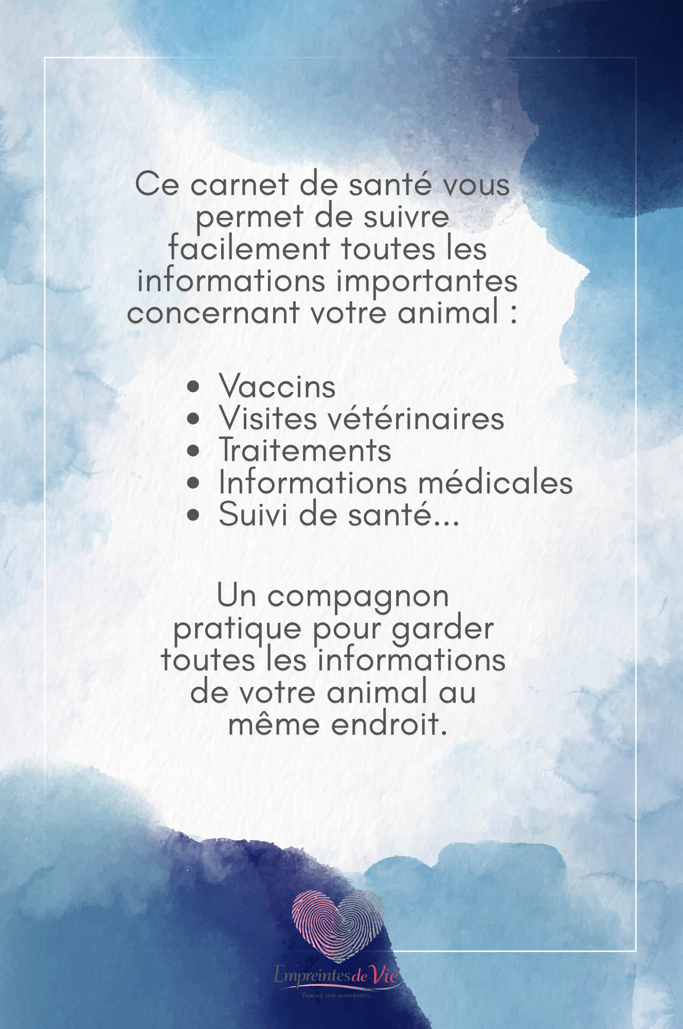 Mon Carnet de Santé : suivi complet pour mon chien