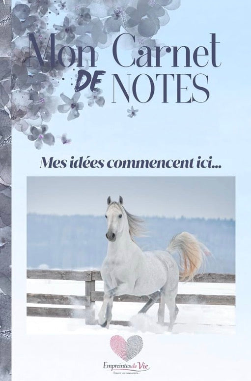 Mon Carnet de Notes "PUR SANG ARABE" : mes idées commencent ici...