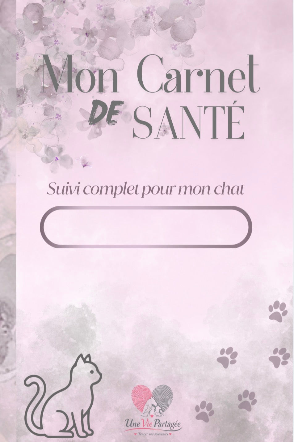 Mon Carnet de Santé : suivi complet pour mon chat