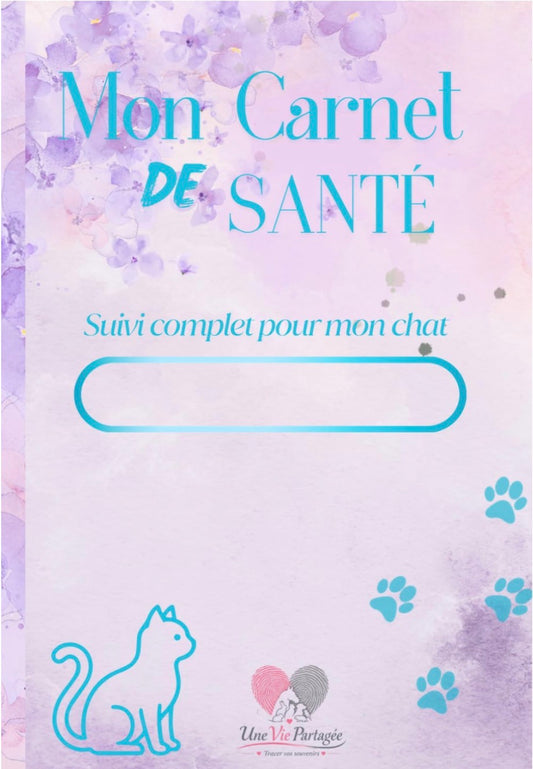 Mon Carnet de Santé : suivi complet pour mon chat