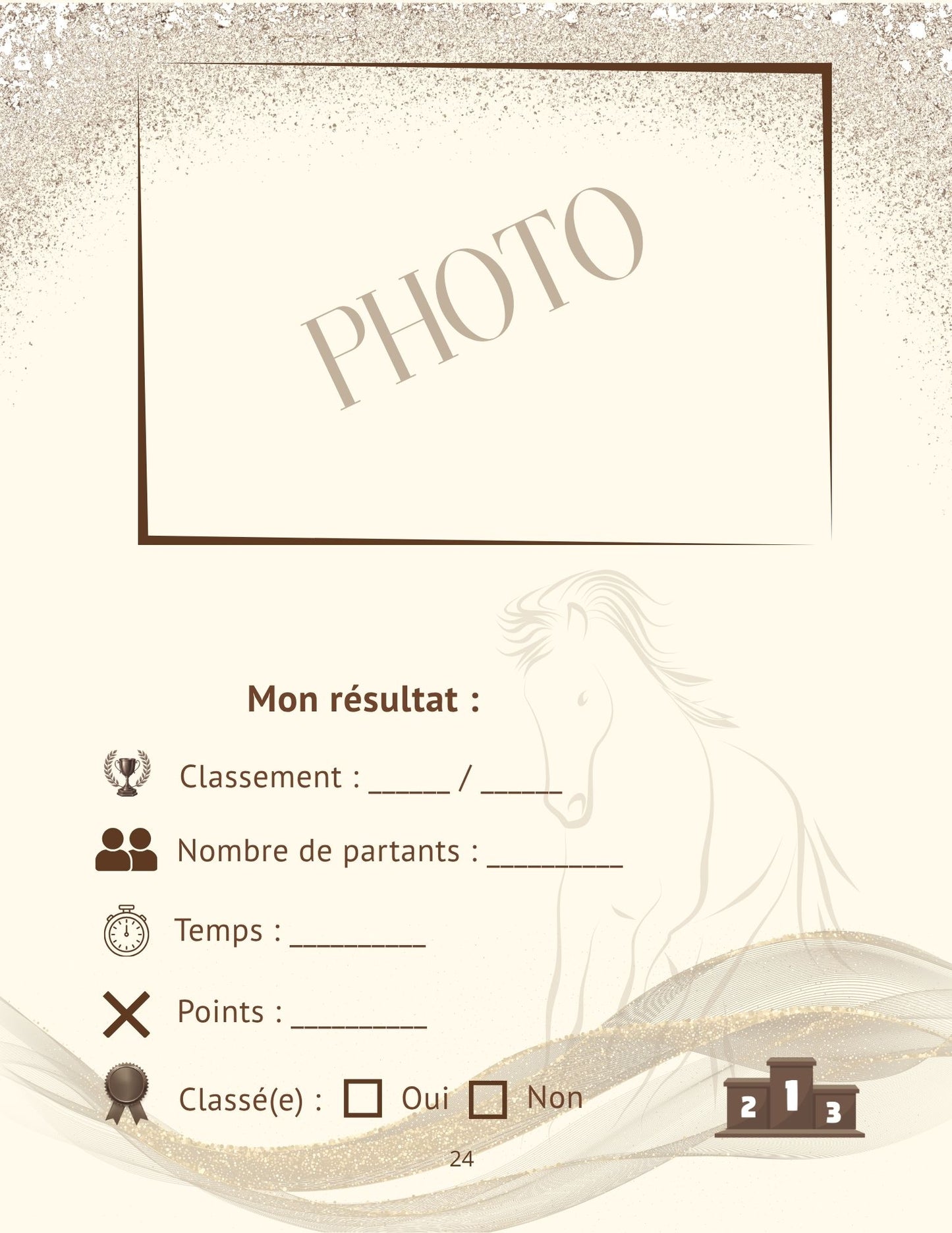 Mon Carnet de Concours : Volume 1 - Club 4