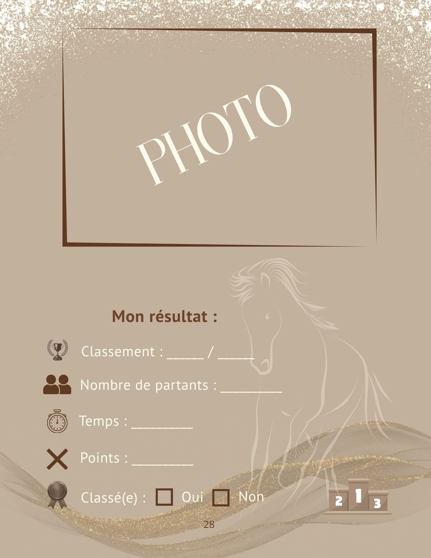 Mon Carnet de Concours : Volume 1 - Club 4