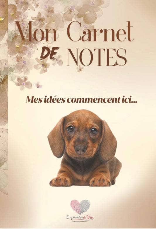 Mon Carnet de Notes "TECKEL" : mes idées commencent ici...
