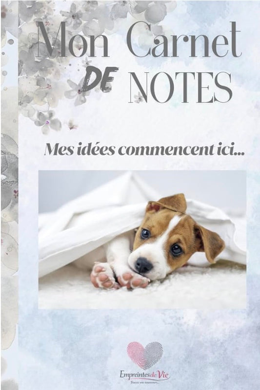 Mon Carnet de Notes "JACK RUSSEL"  : mes idées commencent ici...