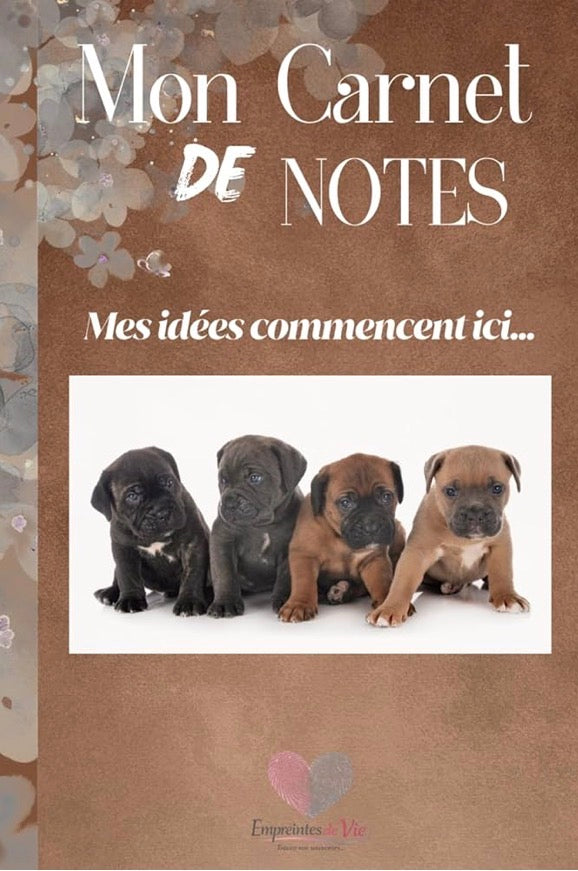Mon Carnet de Notes "BULL TERRIER" : mes idées commencent ici...
