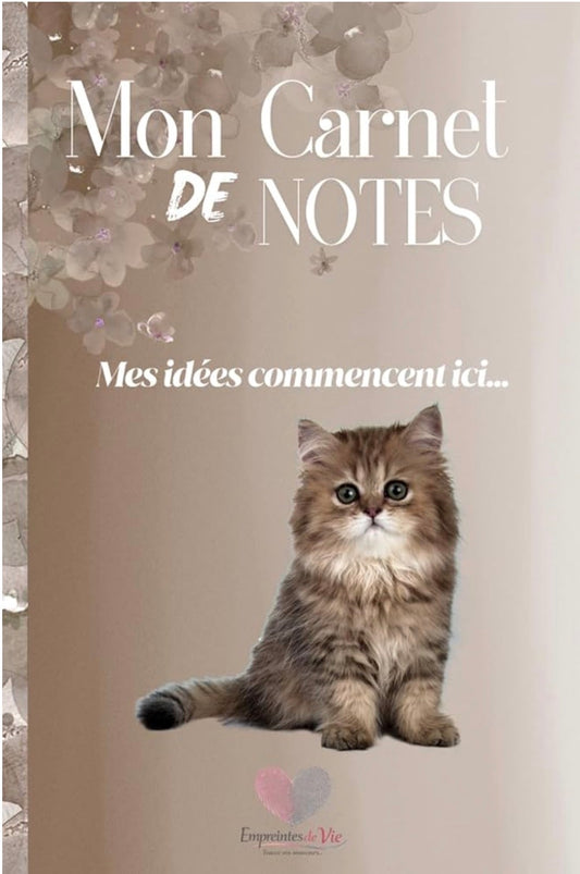 Mon Carnet de Notes "BRITISH LONGHAIR"  : mes idées commencent ici...