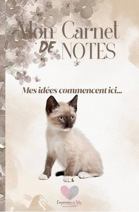 Mon Carnet de Notes "SIAMOIS"  : mes idées commencent ici...
