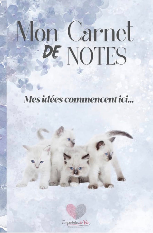 Mon Carnet de Notes "SACRÉ DE BIRMANIE"  : mes idées commencent ici...