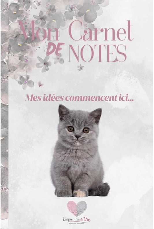 Mon Carnet de Notes "BRITISH BLEU"  : mes idées commencent ici...