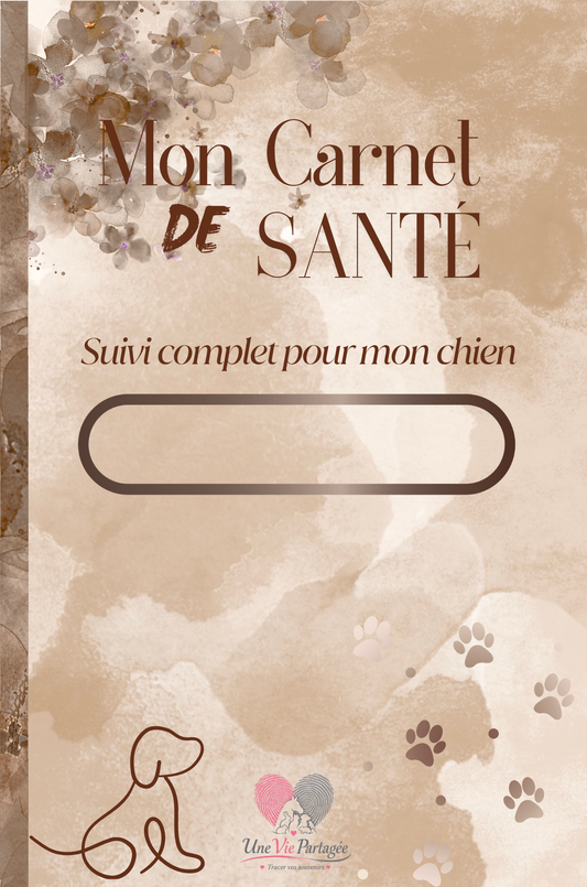 Mon Carnet de Santé : suivi complet pour mon chien